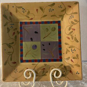 Signature "Olivia" Square Plate/Charger